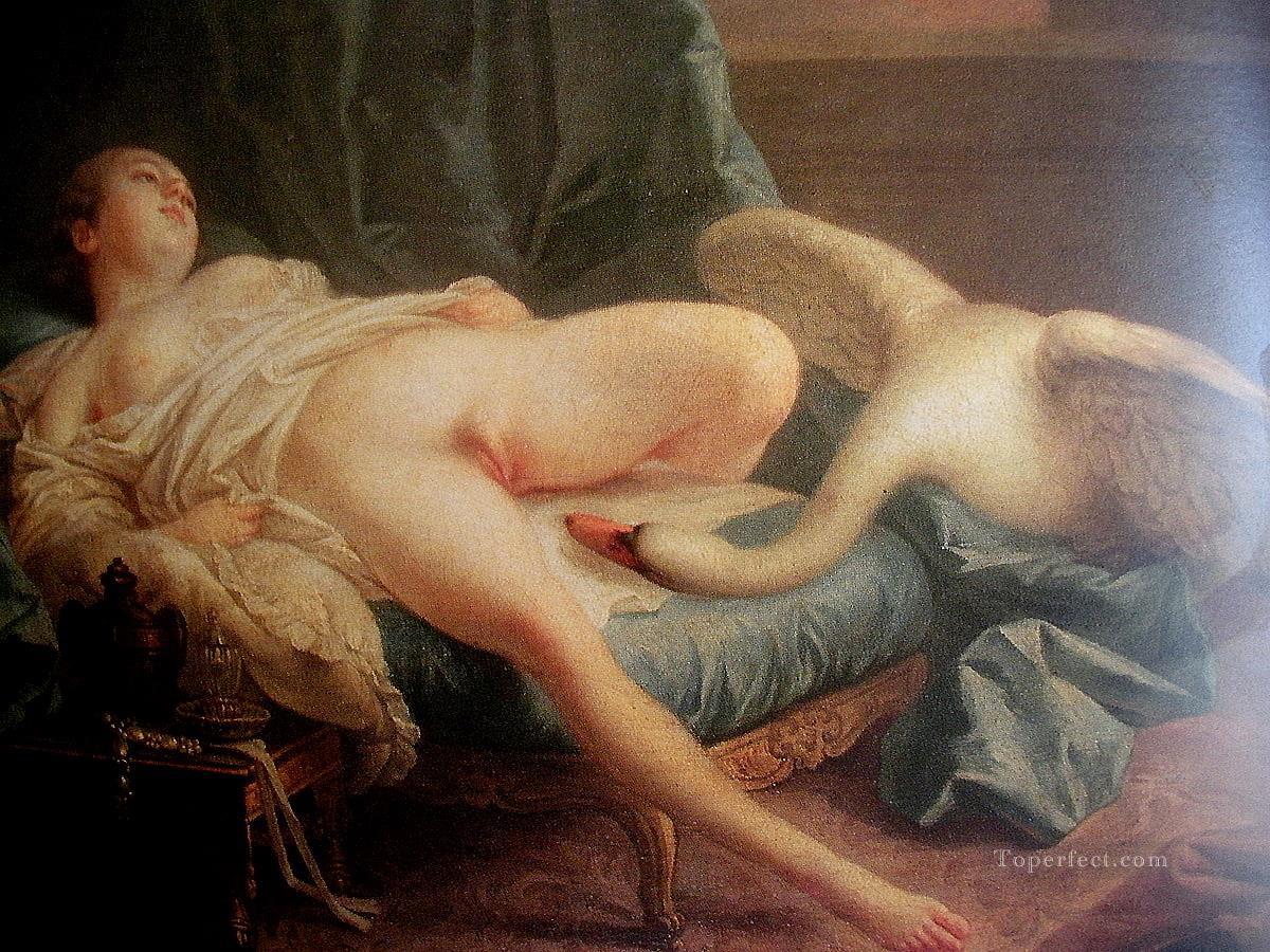Leda and swan Francois Boucher sexy Oil Paintings